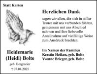 eine Anzeige