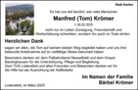 eine Anzeige