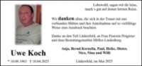 eine Anzeige