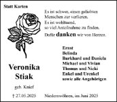 eine Anzeige