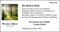 eine Anzeige